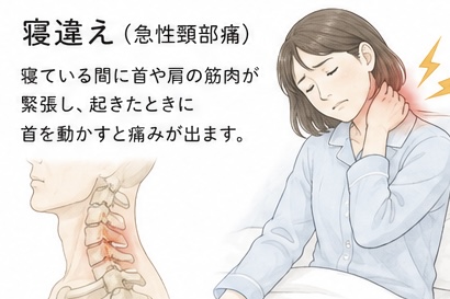 【名古屋市瑞穂区の鍼灸】朝起きたら首が痛い！右首寝違え　改善事例|中澤治療院｜